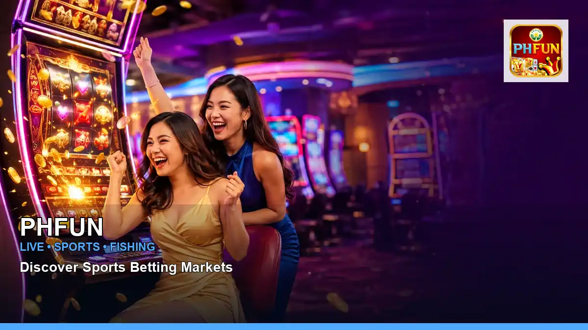PHFUN jackpot slot games featuring an adult Filipina casino host with a radiant composition