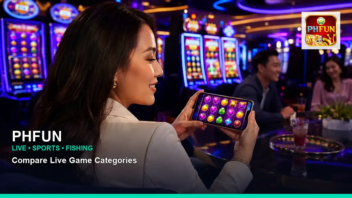 PHFUN celebratory play mobile casino games highlighting mobile-friendly casino play
