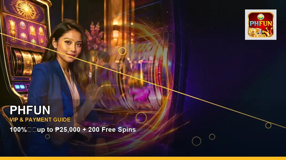 PHFUN PHFUN finance wallet information for Philippine users scene with left close-up coins casino cashback rewards for