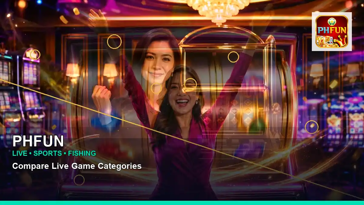 PHFUN centered luxury online slot games highlighting mobile-friendly casino play