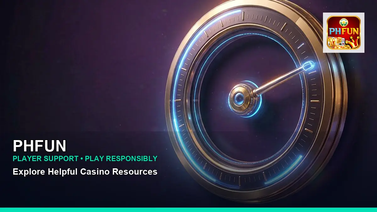 PHFUN mindful pause play responsible gaming guide highlighting mobile-friendly casino play